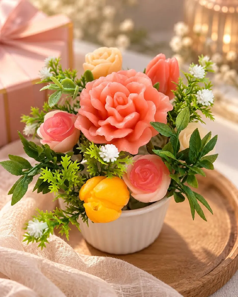 Коралловый букет